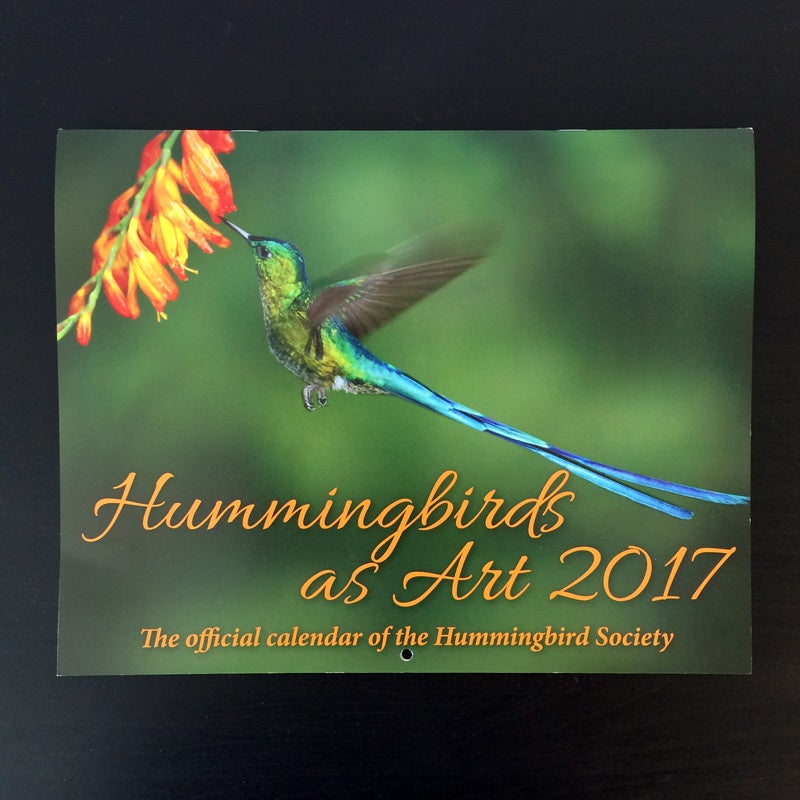 Hummingbird Society Calendar