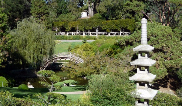 The Japanese Garden at The Huntington.
